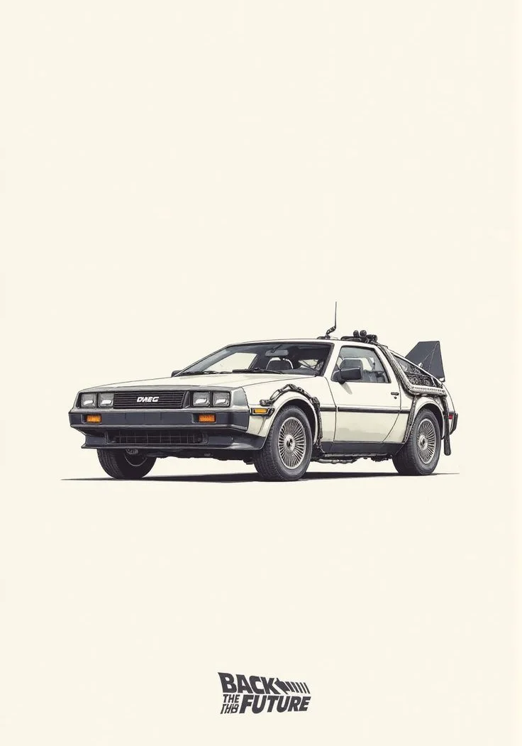 DeLorean posteri
